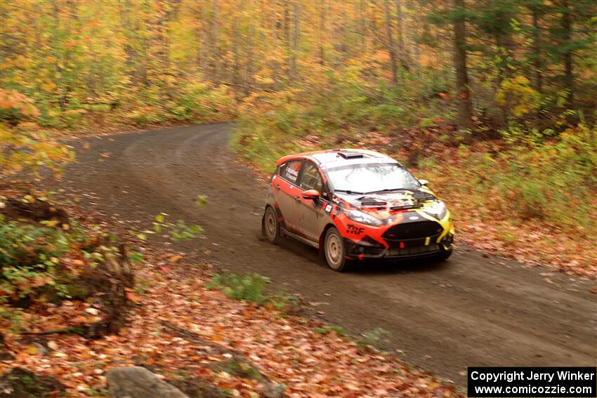 Nikhil Thakur / Zack Goldstein Ford Fiesta ST on SS15, Double Trouble.