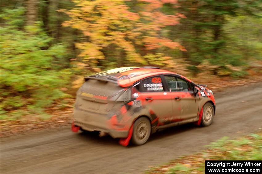 Nikhil Thakur / Zack Goldstein Ford Fiesta ST on SS15, Double Trouble.