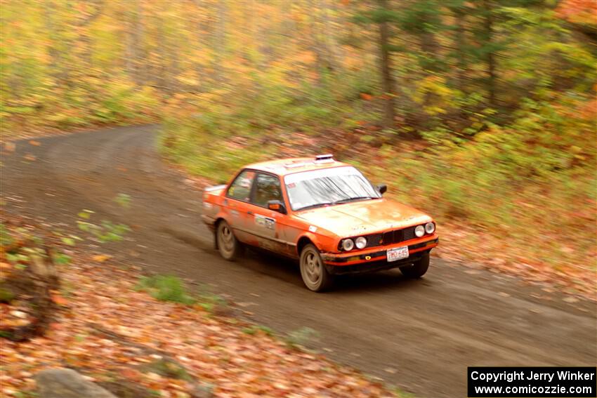 Kevin Brolin / Jim Spoth BMW 325i on SS15, Double Trouble.