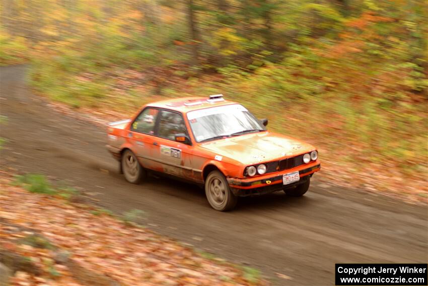 Kevin Brolin / Jim Spoth BMW 325i on SS15, Double Trouble.