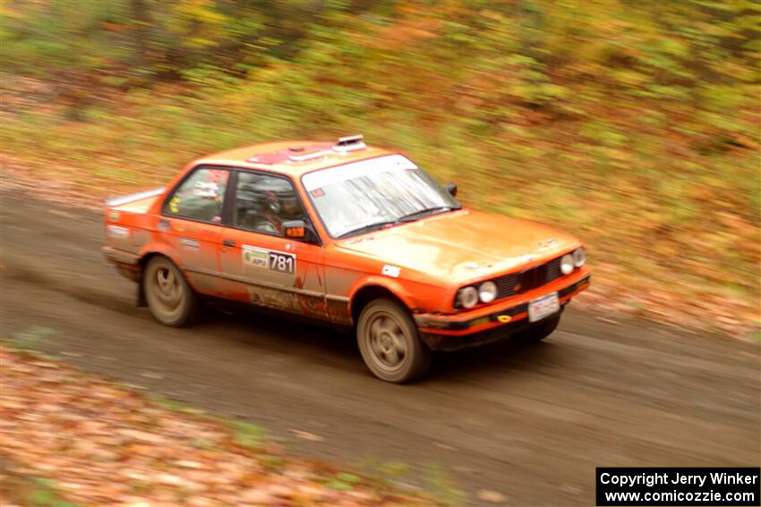 Kevin Brolin / Jim Spoth BMW 325i on SS15, Double Trouble.