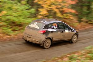 Tommy Cadwalader / Stefan Trajkov Mazda 2 on SS15, Double Trouble.