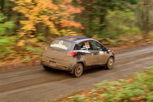 Tommy Cadwalader / Stefan Trajkov Mazda 2 on SS15, Double Trouble.