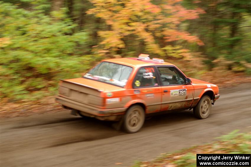 Kevin Brolin / Jim Spoth BMW 325i on SS15, Double Trouble.