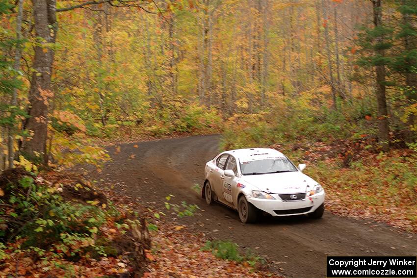 Richo Healey / Michelle Miller Lexus IS250 on SS15, Double Trouble.