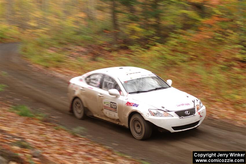 Richo Healey / Michelle Miller Lexus IS250 on SS15, Double Trouble.