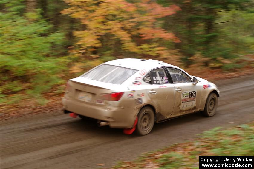 Richo Healey / Michelle Miller Lexus IS250 on SS15, Double Trouble.