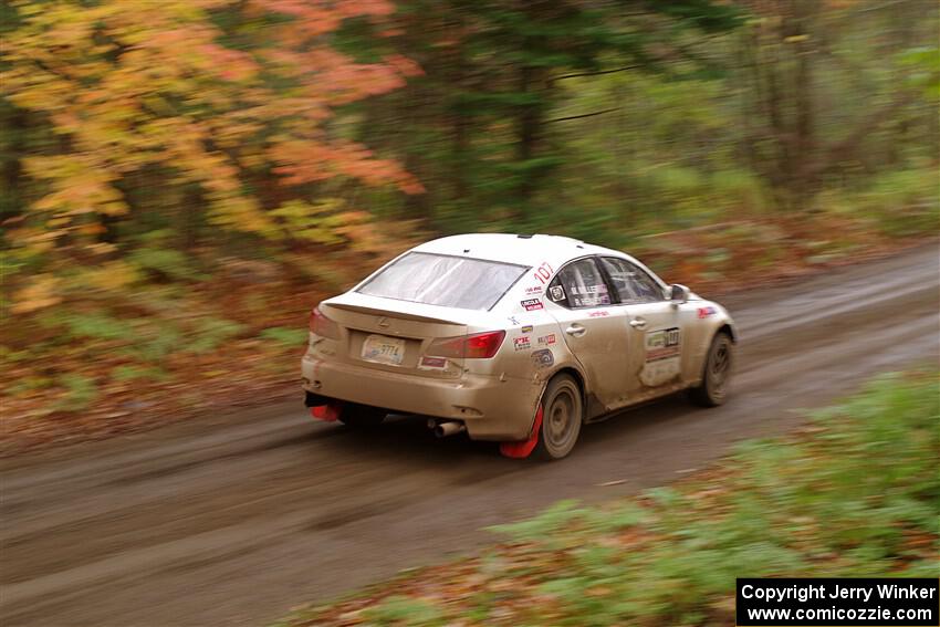 Richo Healey / Michelle Miller Lexus IS250 on SS15, Double Trouble.