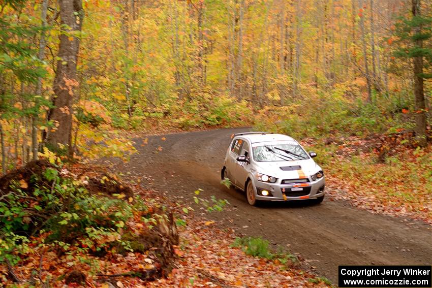 Matt Hoffman / Matt Pionk Chevy Sonic RS on SS15, Double Trouble.