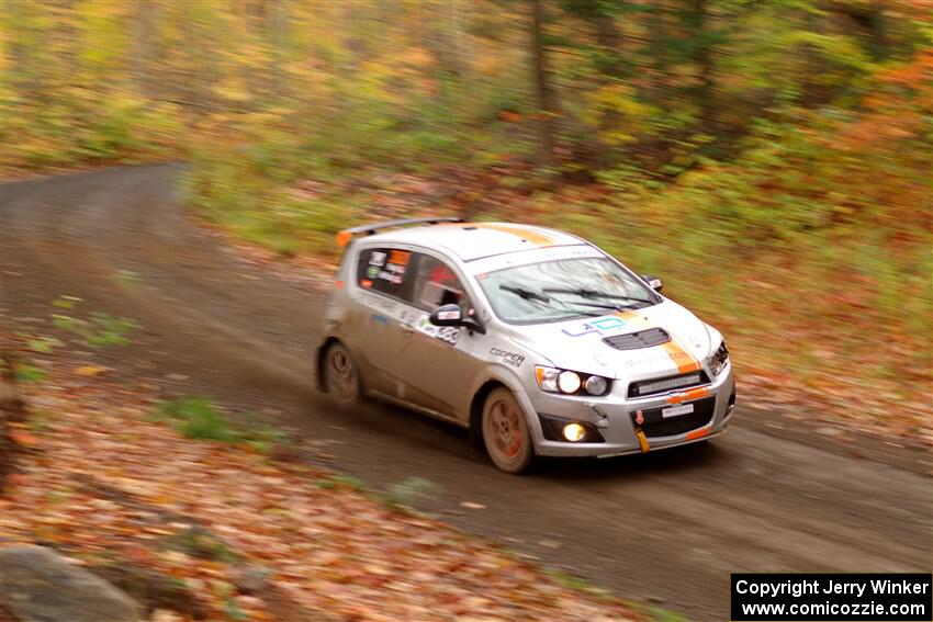 Matt Hoffman / Matt Pionk Chevy Sonic RS on SS15, Double Trouble.