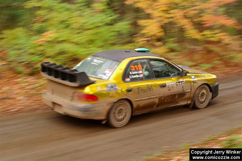 Sean Costello / Breandan Carter Subaru Impreza 2.5RS on SS15, Double Trouble.