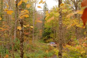 Jason Cook / Maggie Tu Subaru WRX on SS15, Double Trouble.