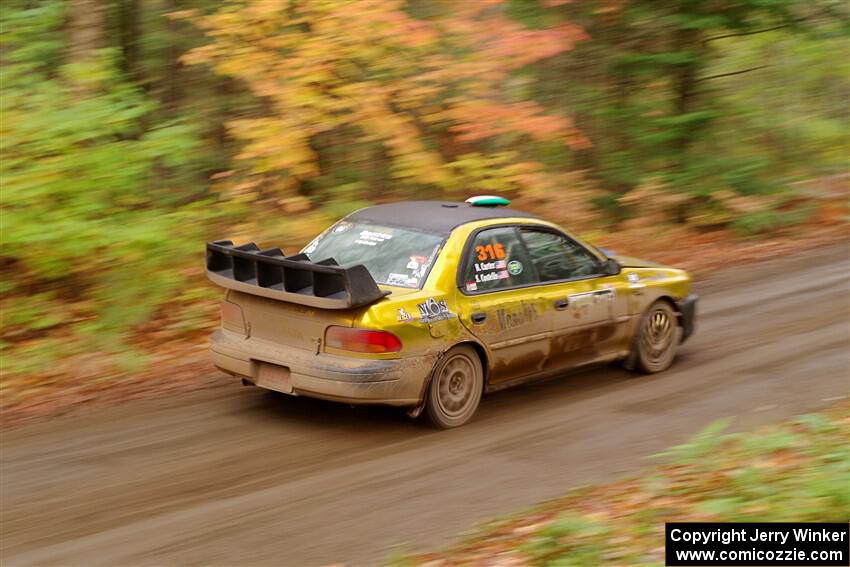 Sean Costello / Breandan Carter Subaru Impreza 2.5RS on SS15, Double Trouble.