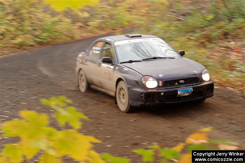 Brian Atwood / Kenny Michels Subaru Impreza on SS15, Double Trouble.