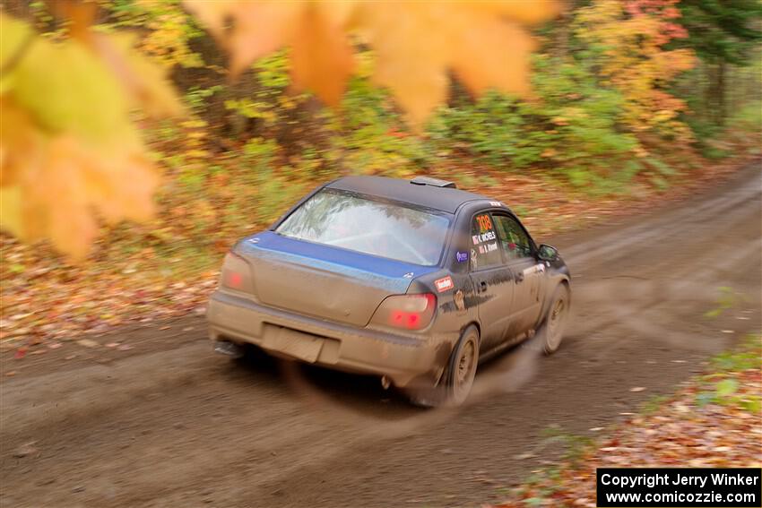 Brian Atwood / Kenny Michels Subaru Impreza on SS15, Double Trouble.