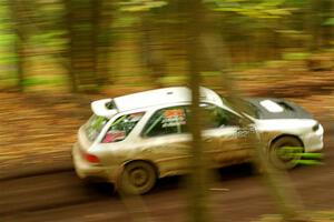 Aidan Hicks / John Hicks Subaru Impreza Wagon on SS16, Mount Marquette.