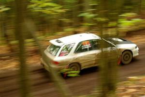 Aidan Hicks / John Hicks Subaru Impreza Wagon on SS16, Mount Marquette.