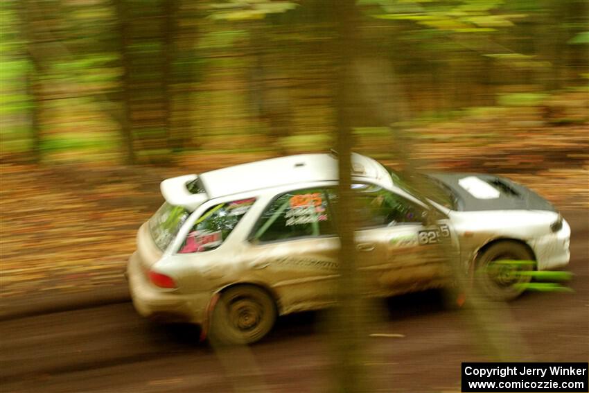 Aidan Hicks / John Hicks Subaru Impreza Wagon on SS16, Mount Marquette.