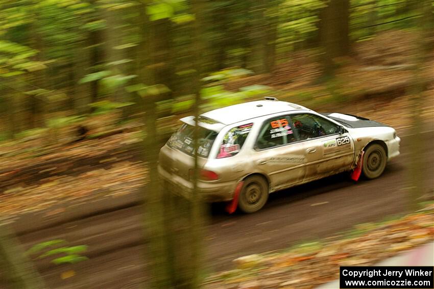 Aidan Hicks / John Hicks Subaru Impreza Wagon on SS16, Mount Marquette.