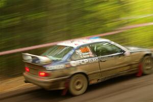 Ryan George / Heather Stieber-George BMW M3 on SS16, Mount Marquette.