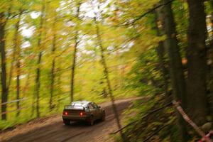 Ryan George / Heather Stieber-George BMW M3 on SS16, Mount Marquette.