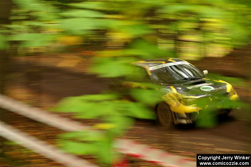 Colin Schulz / Jake Carlson Subaru WRX STi on SS16, Mount Marquette.