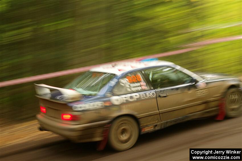 Ryan George / Heather Stieber-George BMW M3 on SS16, Mount Marquette.