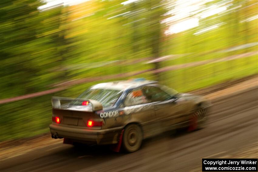 Ryan George / Heather Stieber-George BMW M3 on SS16, Mount Marquette.