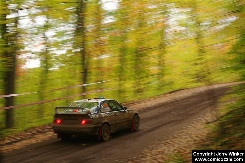 Ryan George / Heather Stieber-George BMW M3 on SS16, Mount Marquette.