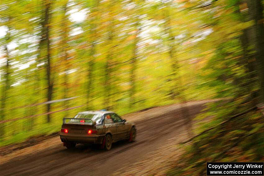 Ryan George / Heather Stieber-George BMW M3 on SS16, Mount Marquette.