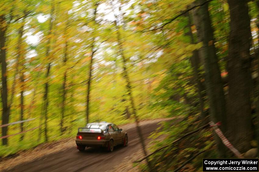 Ryan George / Heather Stieber-George BMW M3 on SS16, Mount Marquette.