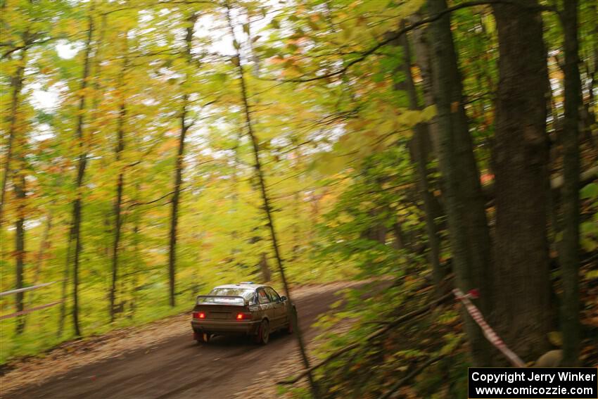 Ryan George / Heather Stieber-George BMW M3 on SS16, Mount Marquette.