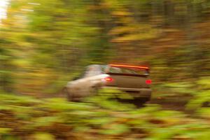 John Farrow / Michael Farrow Subaru WRX on SS16, Mount Marquette.