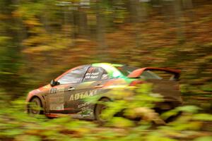 Sumit Panjabi / Michelle Rogers Mitsubishi Lancer Evo X on SS16, Mount Marquette.