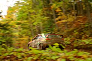 Sumit Panjabi / Michelle Rogers Mitsubishi Lancer Evo X on SS16, Mount Marquette.