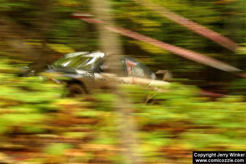 John Farrow / Michael Farrow Subaru WRX on SS16, Mount Marquette.