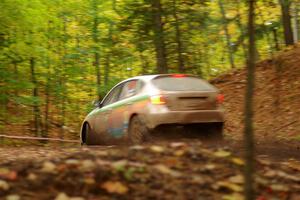 Sam Jacques / Trevor LaCombe Subaru Impreza on SS16, Mount Marquette.