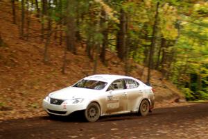 Michael Eckstein / Dylan Whittaker Lexus IS350 on SS16, Mount Marquette.