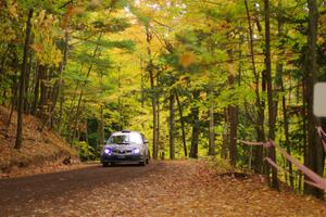 Scott Crouch / Ryan Scott Subaru WRX on SS16, Mount Marquette.