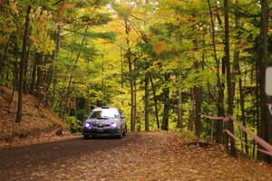 Scott Crouch / Ryan Scott Subaru WRX on SS16, Mount Marquette.