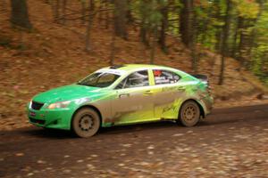 Brian Katz / Matt Vaught Lexus IS350 on SS16, Mount Marquette.