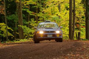 Corey Morris / Josh Nykanen Subaru Impreza on SS16, Mount Marquette.