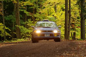 Corey Morris / Josh Nykanen Subaru Impreza on SS16, Mount Marquette.