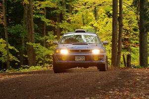 Corey Morris / Josh Nykanen Subaru Impreza on SS16, Mount Marquette.