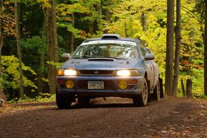 Corey Morris / Josh Nykanen Subaru Impreza on SS16, Mount Marquette.