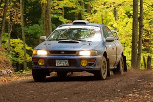 Corey Morris / Josh Nykanen Subaru Impreza on SS16, Mount Marquette.