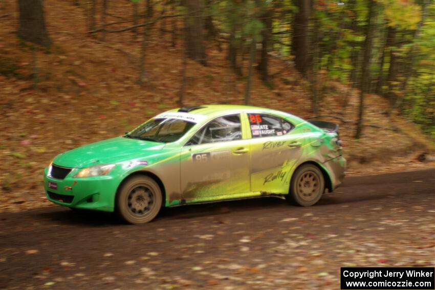 Brian Katz / Matt Vaught Lexus IS350 on SS16, Mount Marquette.