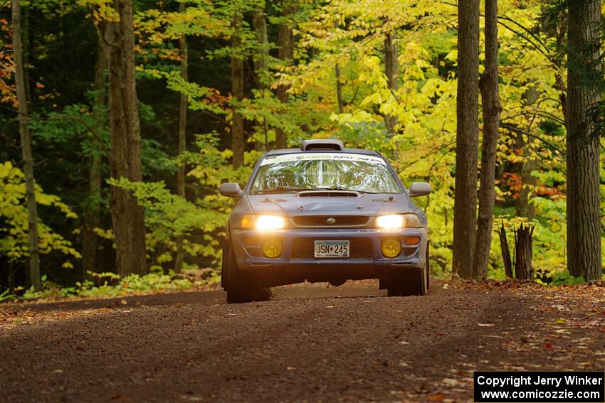 Corey Morris / Josh Nykanen Subaru Impreza on SS16, Mount Marquette.