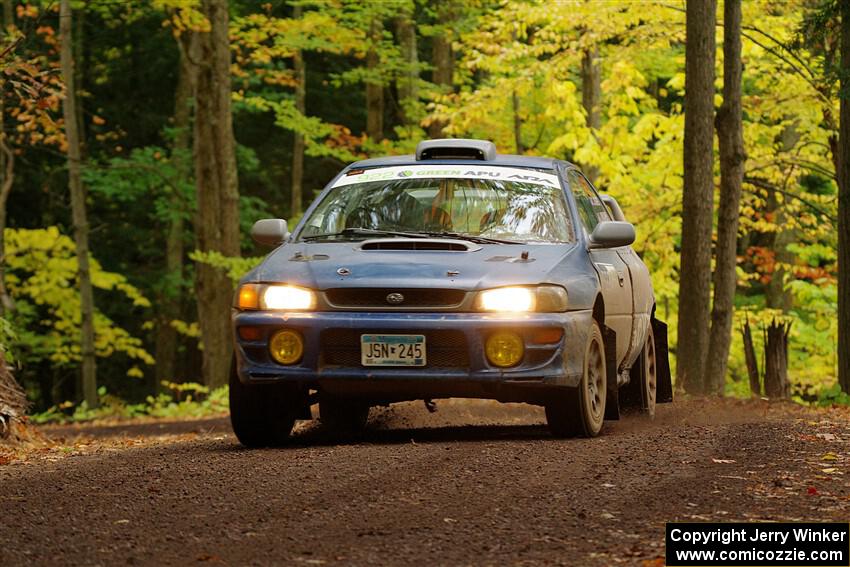 Corey Morris / Josh Nykanen Subaru Impreza on SS16, Mount Marquette.