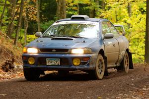 Corey Morris / Josh Nykanen Subaru Impreza on SS16, Mount Marquette.